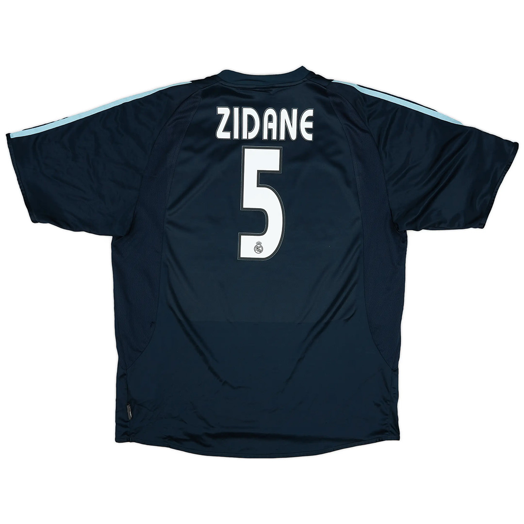 Retro Real Madrid Shirt Away 2003/04 ZIDANE #5