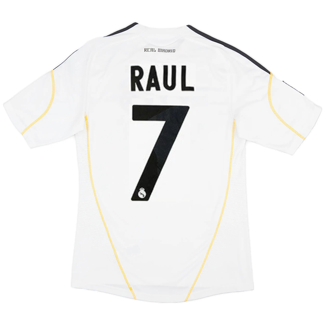 Retro Real Madrid Shirt Home 2009/10 RAUL #7